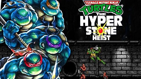 Teenage Mutant Ninja Turtles Hyperstone Heist - Mega Drive (Scene 1)