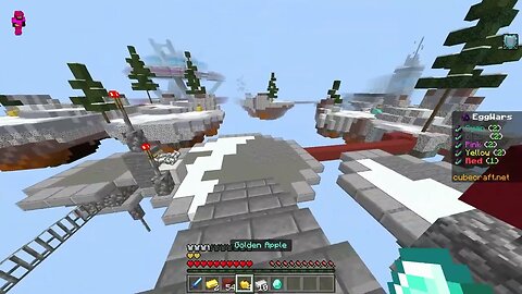 Eggwars Duo Cubecraft | I cant play GOOD match cuz of this garbage laptop