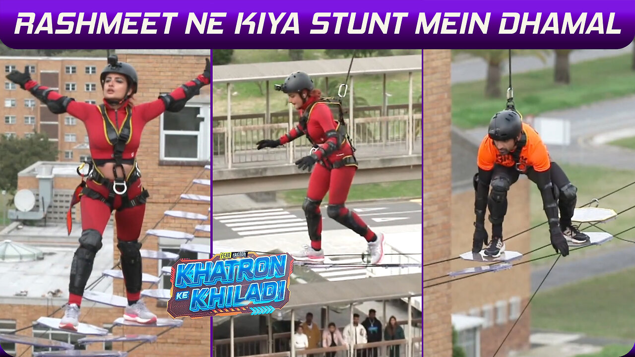 Khatron Ke Khiladi 13: Rashmeet Ne Jeeta Stunt, Arjit Aur Rashmeet Ko Mila Fear Fanda Se Chutkara