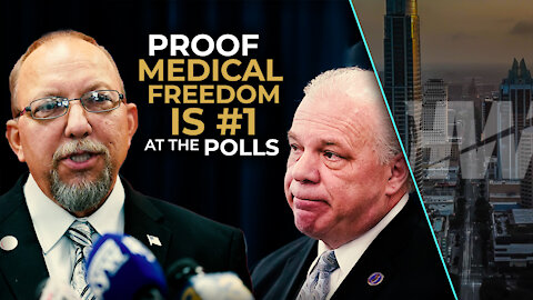 PROOF MEDICAL FREEDOM IS #1 AT THE POLLS