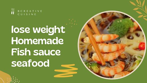 lose weight homemade fish and seafood