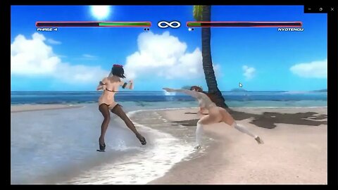 DOA 5 NYOTENGU BRIDELACE MOD reaction