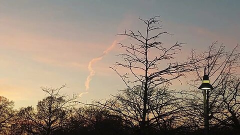 Dusk Corkscrew Moon Venus Jupiter