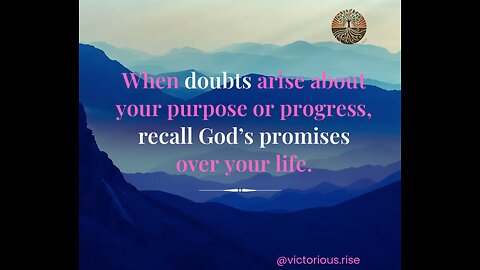 Overcoming Doubt with God’s Promises