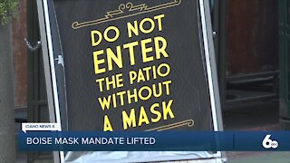 Masks no longer required indoors or outdoors in Boise city limits