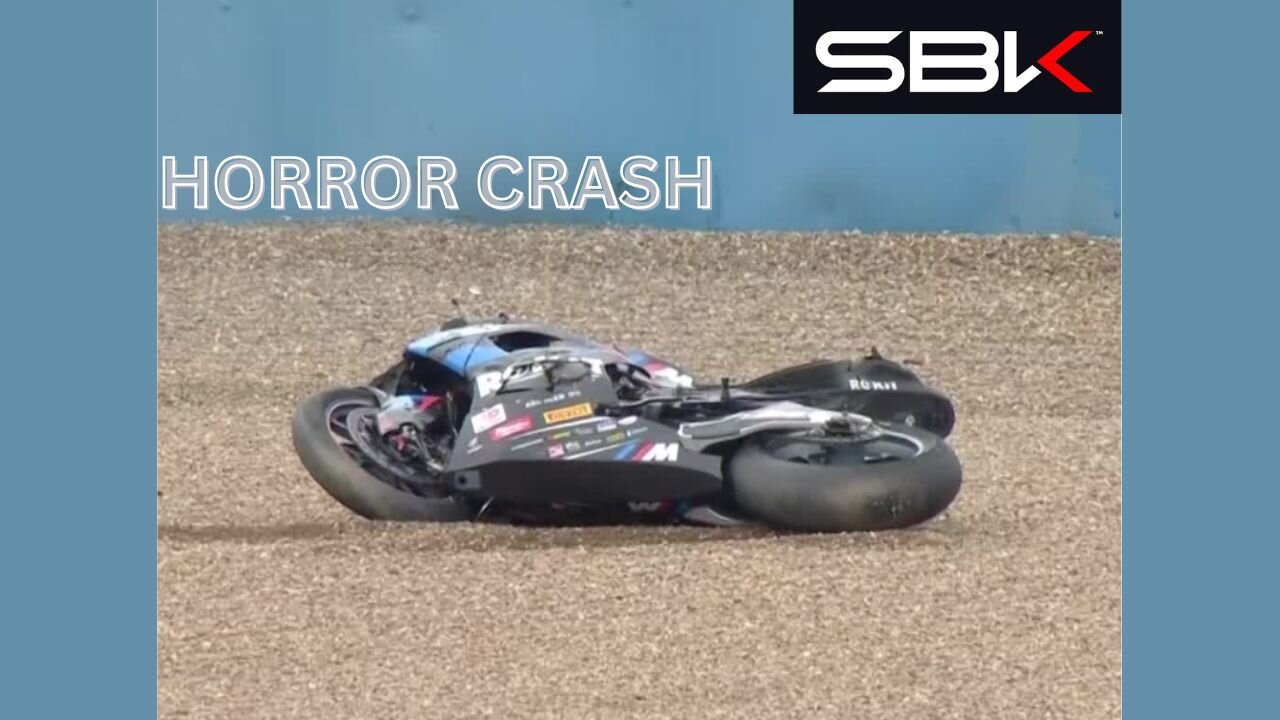 TOPRAK HORROR CRASH - WORLDSBK MAGNY-COURS