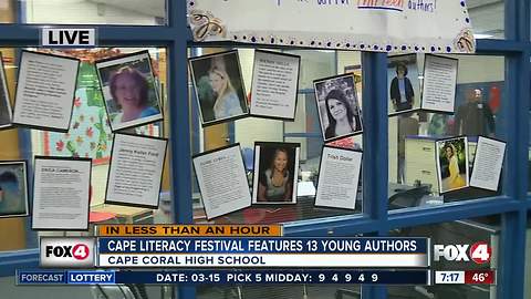 Cape Coral High School celebrates reading at second annual literacy festival - 7am live report