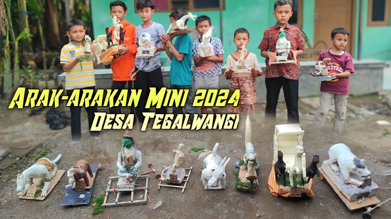 Regional Art Tegalwangi Village 2024 | Mini ogoh-ogoh