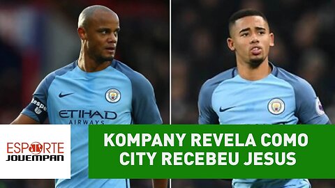 Surpreendente! Kompany revela como City recebeu Gabriel Jesus