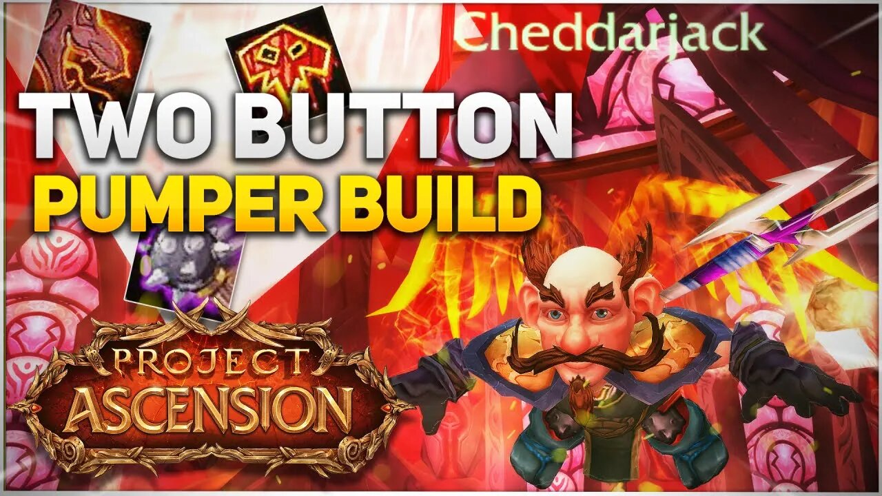 TWO BUTTON DRAGON PUMPER BUILD! | Project Ascension | Classless World of Warcraft