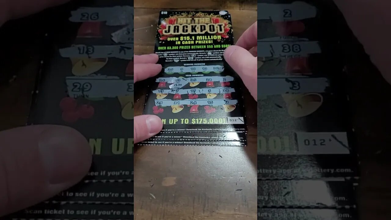 Casino Lottery Ticket Win #shorts #lottery