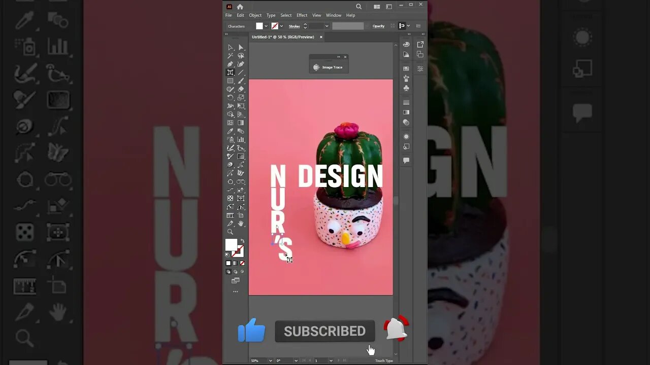 Illustrator New Tips In Shorts | #trendingshortfffff #shorts #ytshorts #illustrator #logodesign