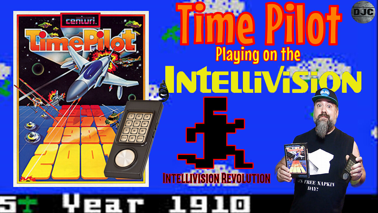 INTELLIVISION - Time Pilot - New Homebrew Game