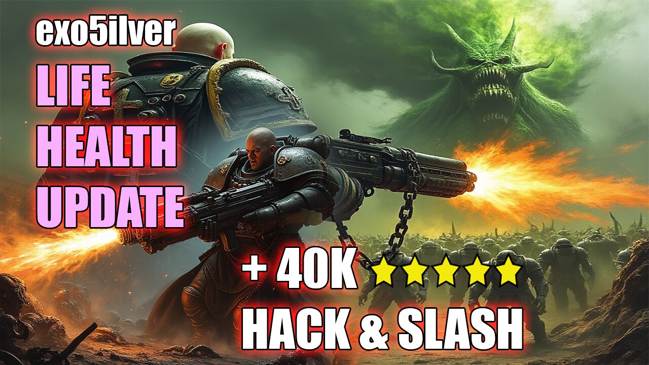 INQUISITOR MARTYR PROPHECY 2025 & My Health Life Update #40K #Hackandslash #Warhammer