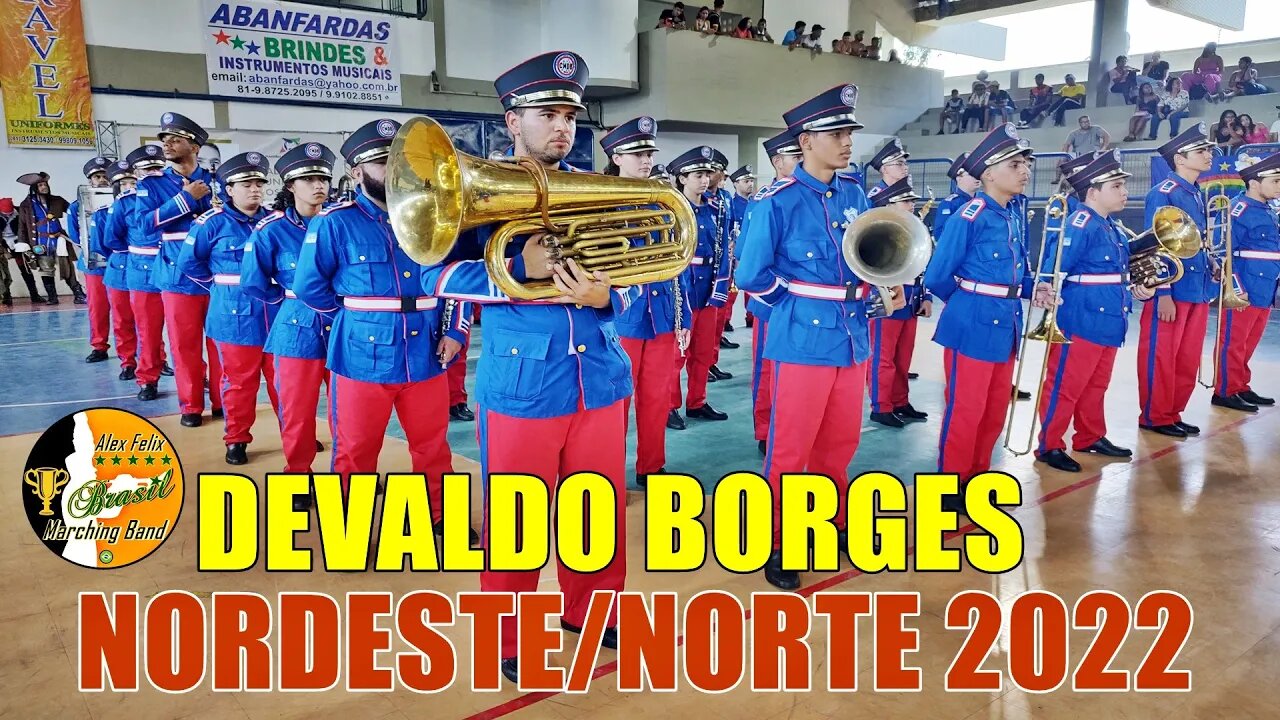 CMDB 2022 - CORPORAÇÃO MUSICAL DEVALDO BORGES 2022 NA XIII COPA NORDESTE NORTE DE BANDAS E FANFARRAS