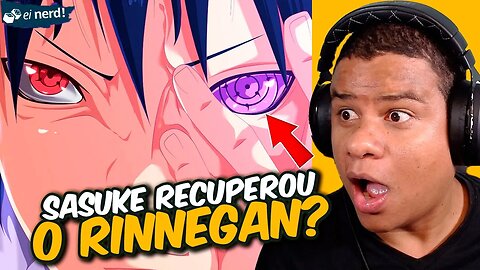CONFIRMADO! SASUKE COM RINNEGAN VAI VOLTAR PARA O ANIME DE BORUTO | React Anime Pro