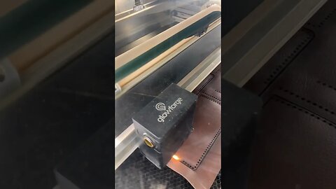 Glowforge Leathework WIP