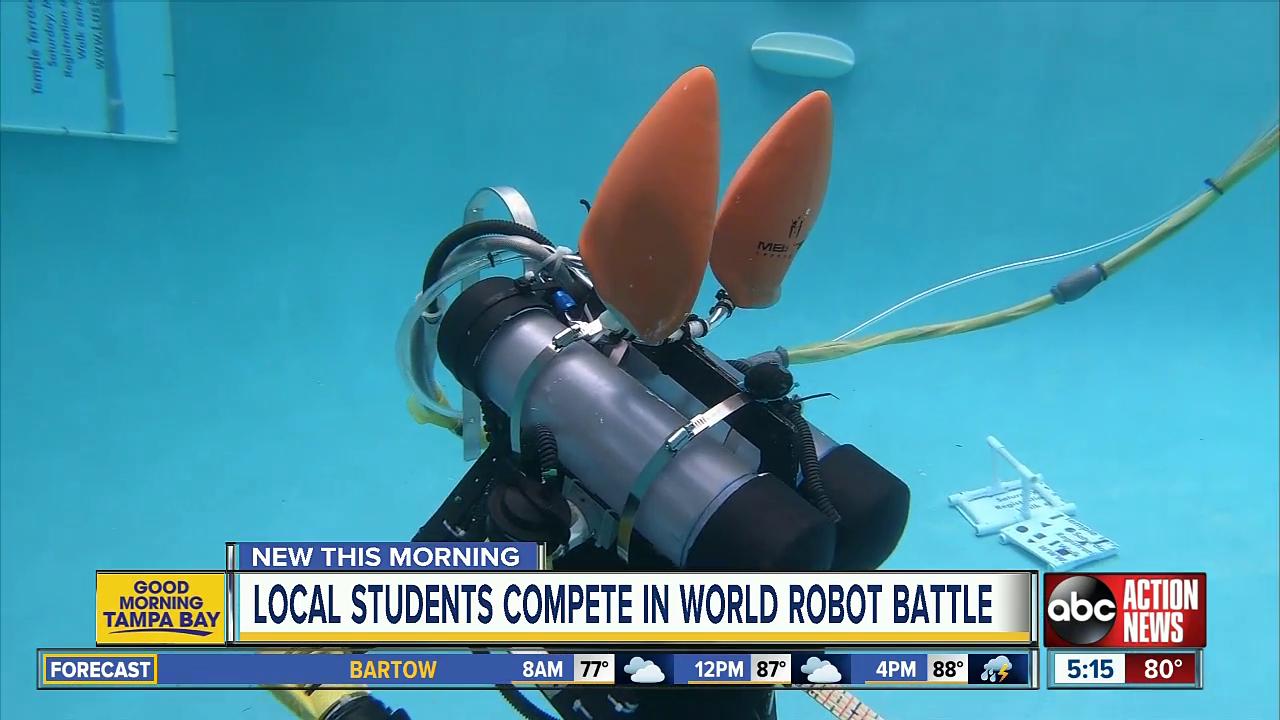 Tampa students' underwater robot aims to be world's top bot