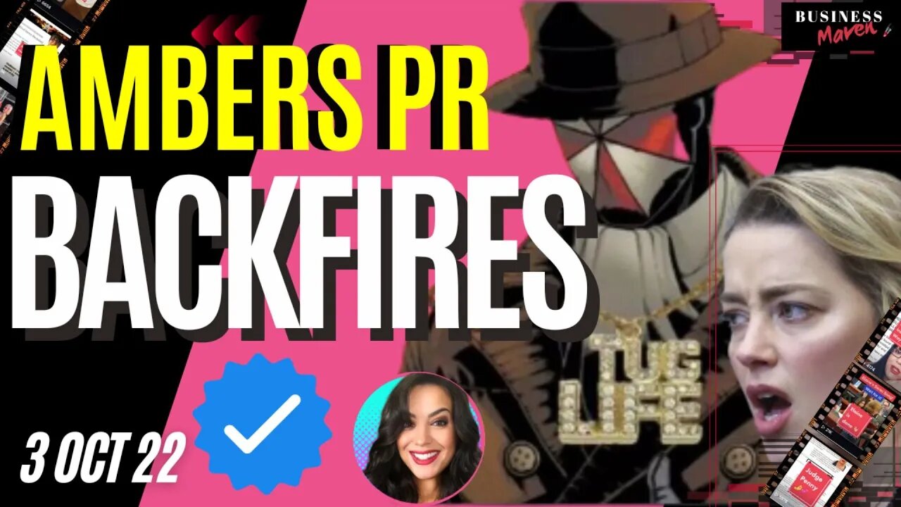 Amber Heard's PR BACKFIRES: How to Ruin Your Own Reputation