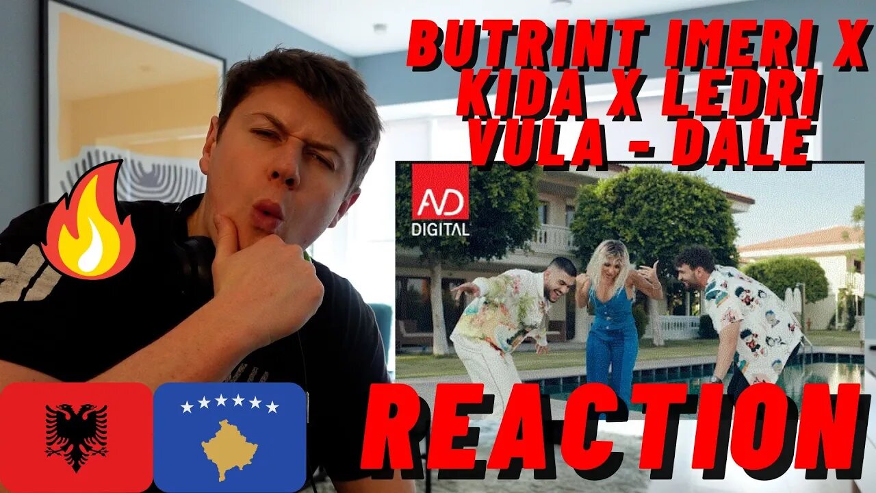 BUTRINT IMERI x KIDA x LEDRI VULA - DALE ((IRISH GUY REACTION!!))