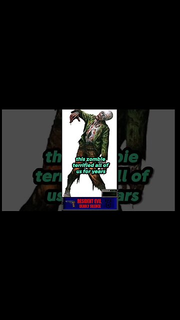DID YOU KNOW? - THE FIRST ZOMBIE - RESIDENT EVIL DEADLY SILENCE - #shorts #residentevil