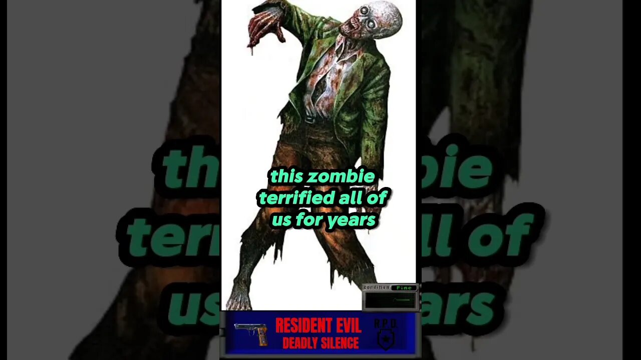 DID YOU KNOW? - THE FIRST ZOMBIE - RESIDENT EVIL DEADLY SILENCE - #shorts #residentevil