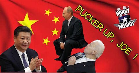 JOE BIDEN SUCKING UP TO PUTIN AND XI ALREADY