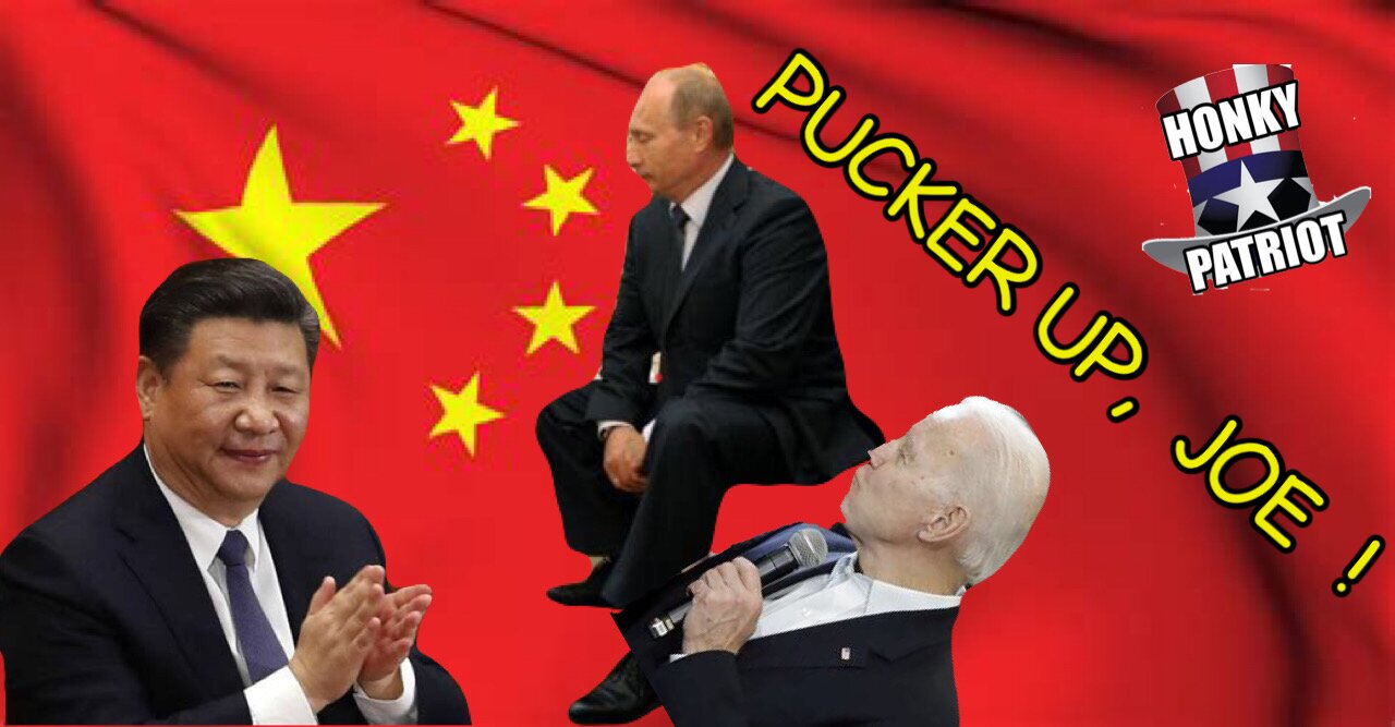 JOE BIDEN SUCKING UP TO PUTIN AND XI ALREADY