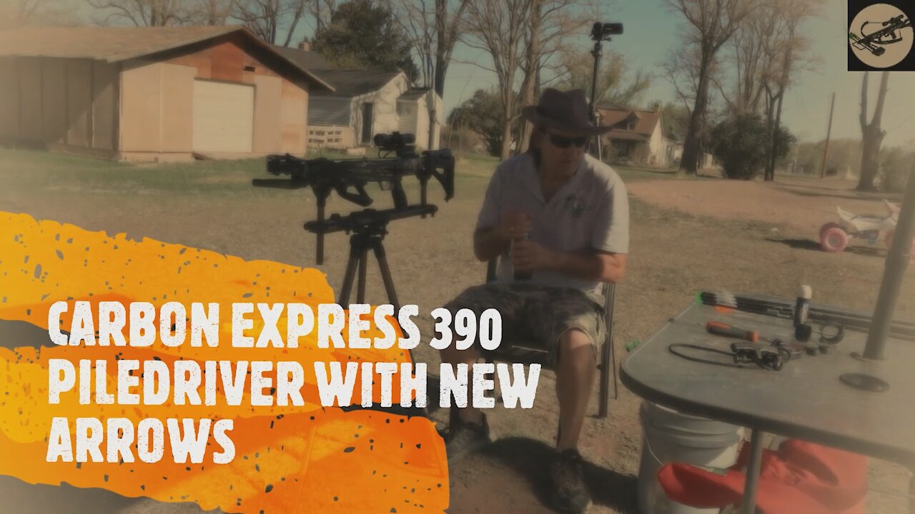 CARBON EXPRESS 390 PILEDRIVER WITH NEW ARROWS