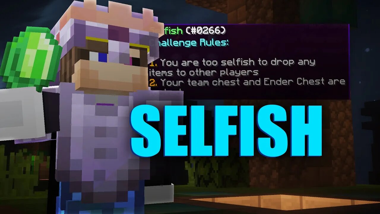 Being Selfish in bedwars...