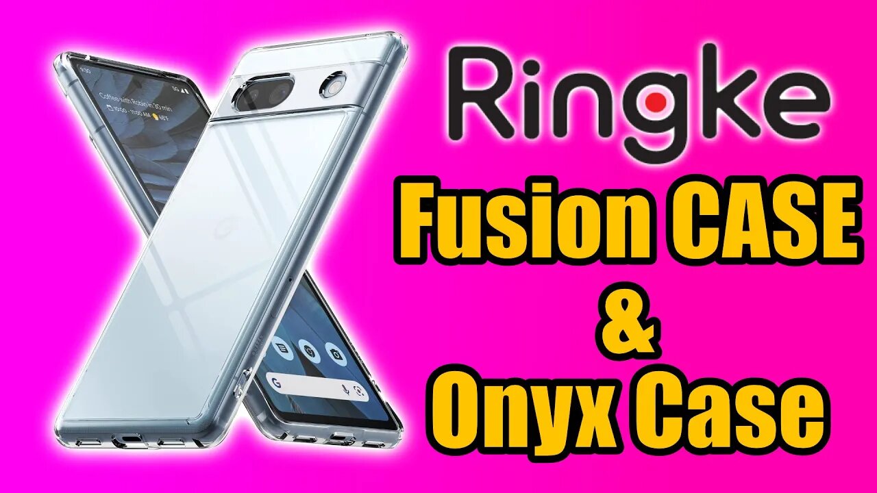 Ringke Fusion And Onyx Case For Google Pixel 7a