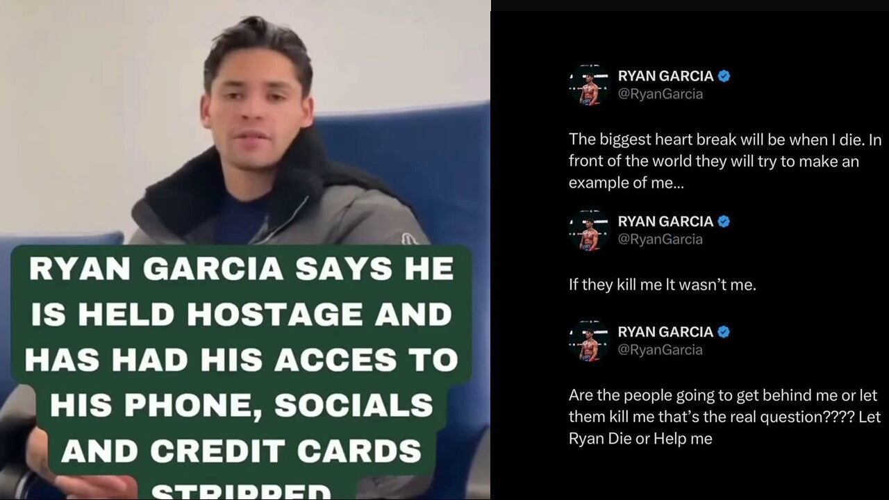 If this is true & not a psyop, Ryan Garcia is a hero!