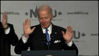 Bizarre Thing Biden Says When Audience Chants 'Joe, Joe'