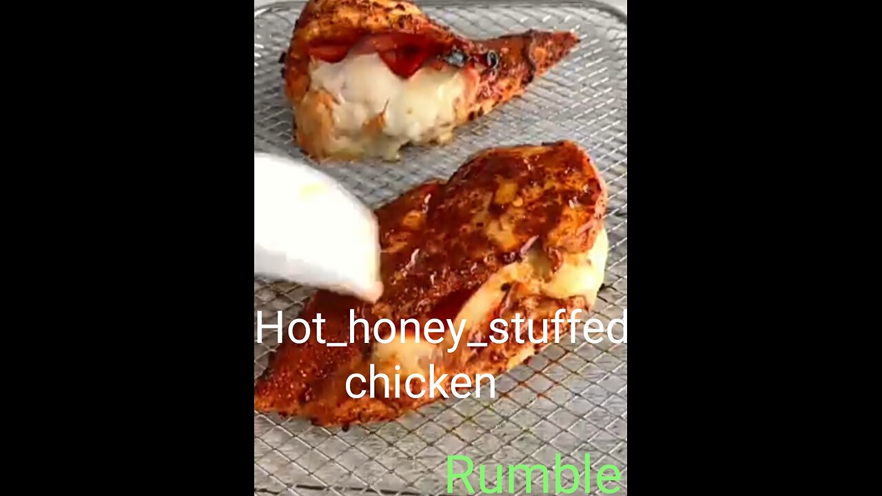 Hot_honey_stuffed_chicken #short #video