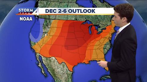 Warmer start to December expected