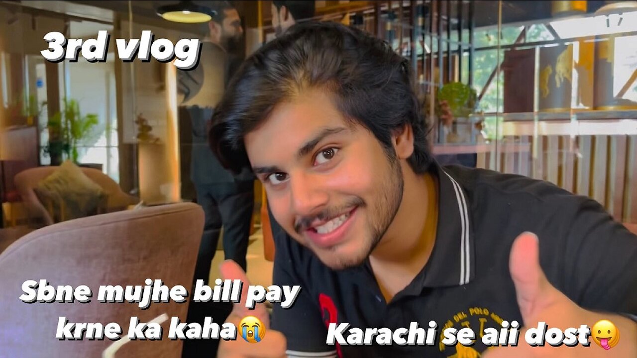 3rd vlog ] karachi se aii dsot[