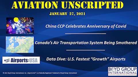 Aviation Unscripted January 27, 2021