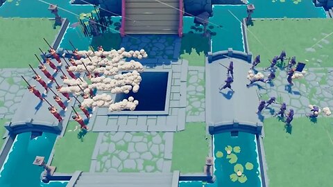 East Meets West - Totally Accurate Battle Simulator (TABS)