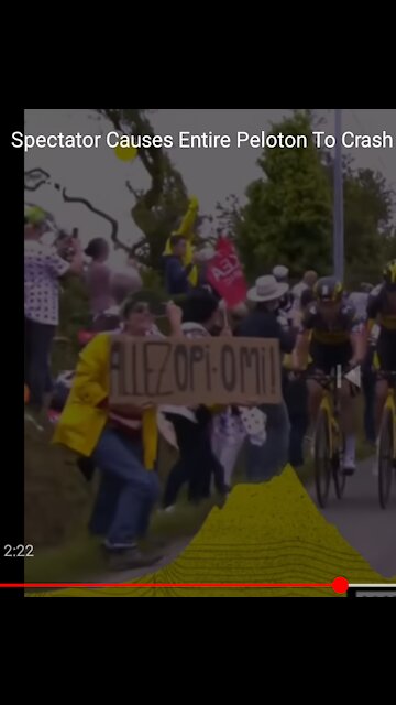 Tour de France huge crash