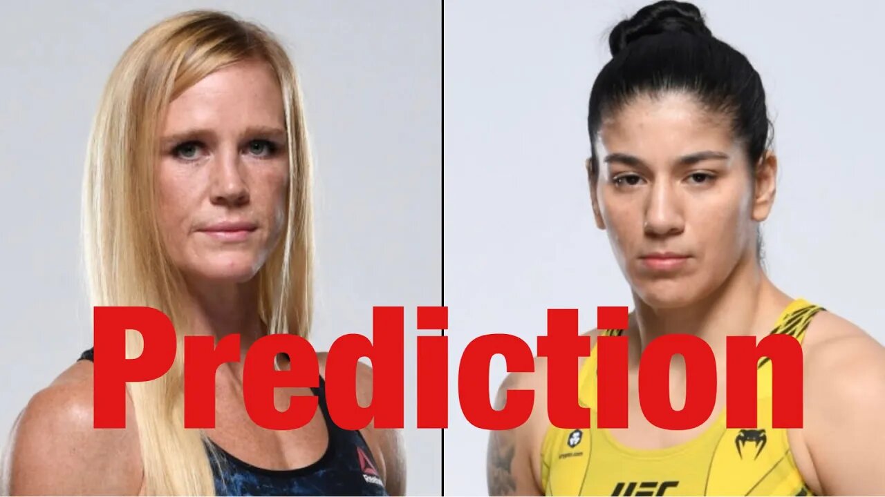 Holly Holm Vs Ketlen Viera Prediction