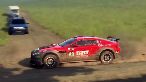 DiRT Rally 2 - Replay - Aston Martin V8 Vantage GT4 at Kopina