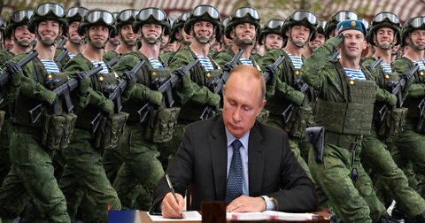 Putin signed a decree to increase the army size by 137 thousand