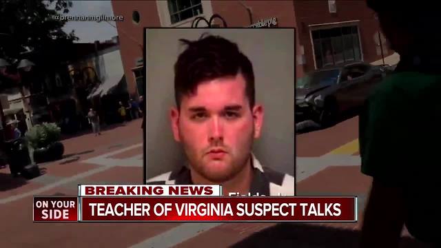 James Fields Jr.'s views surprised high school teacher