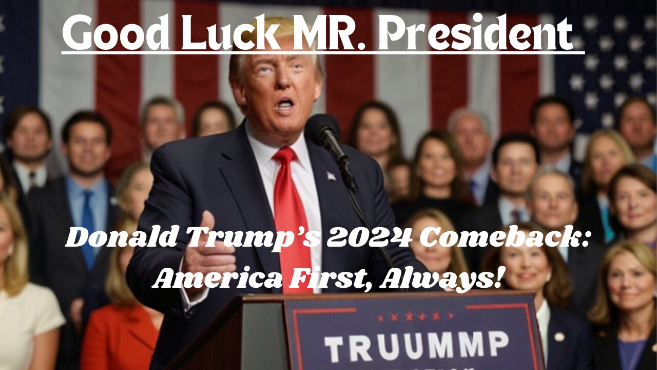 Trump 2024: Make America Strong Again! | Rallying for Freedom and Greatness