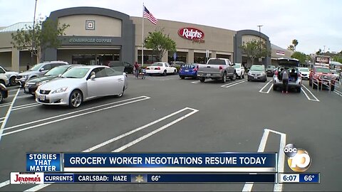 Union leaders, grocery stores meet again in hopes of avoiding strike