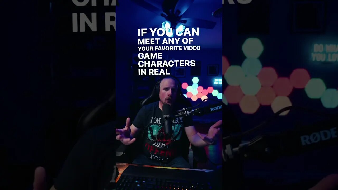 Which video game character would you want to meet IRL?