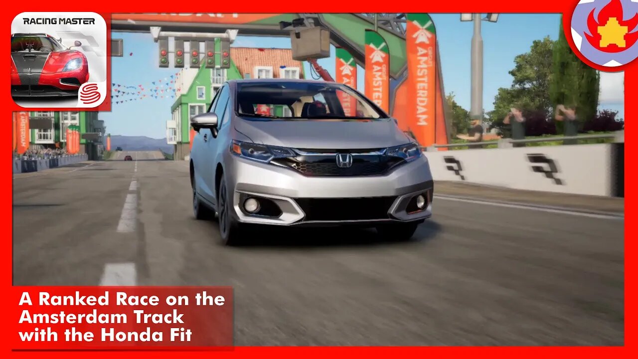 A Ranked Race on the Amsterdam Track with the Honda Fit | Racing Master