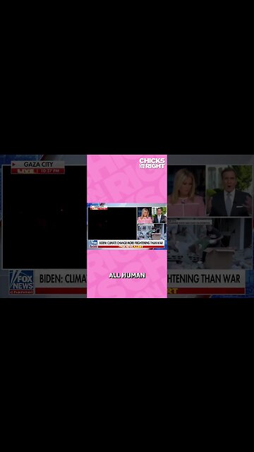 Biden STILL Thinks The Weather Is Scarier Than War... WTH