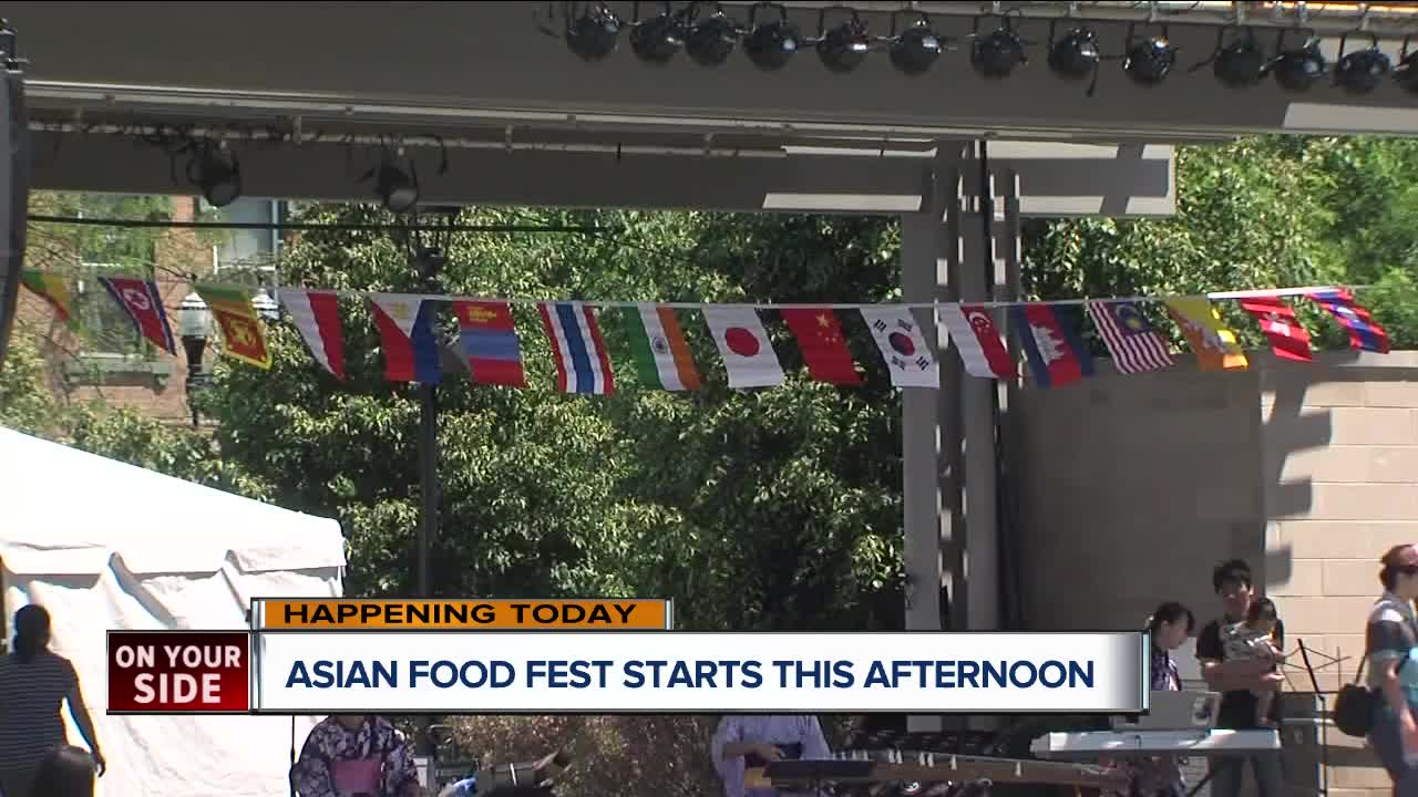 Asian Food Fest is back this weekend