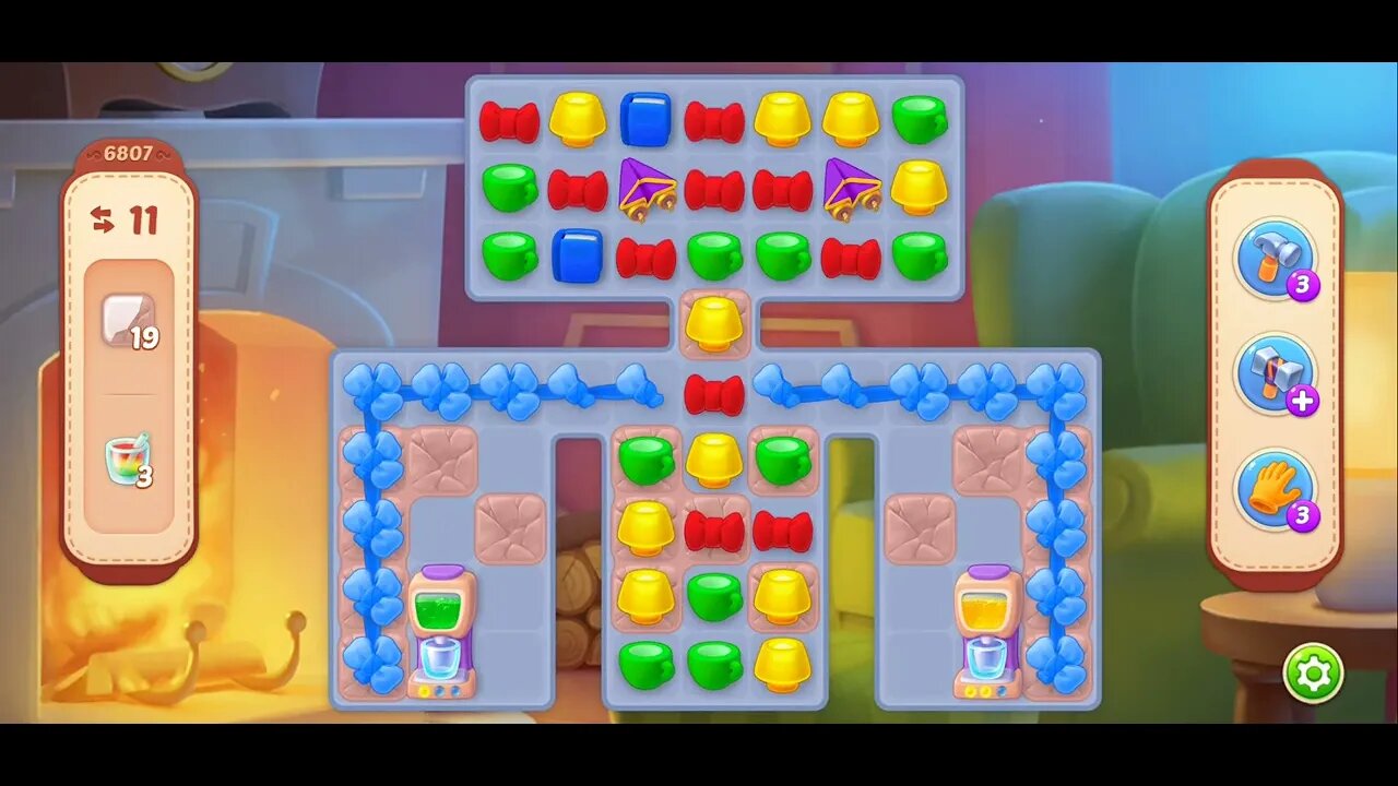 Playrix Homescapes Gameplay Walkthrough Level 6807